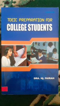 Image of TOEIC PREPARATION FOR COLLEGE STUDENTS